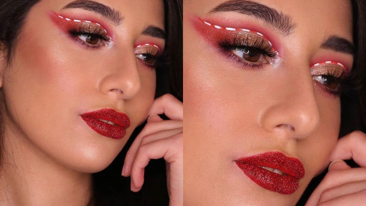Christmas makeup ideas
