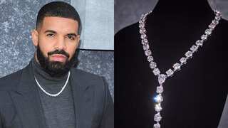 Drake gets necklace made from 42 diamond rings he bought for ex-girlfriends but never gave