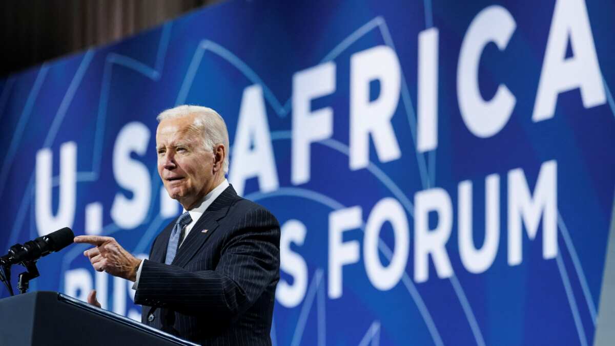 Seeking to counter China, Biden says US is 'all in' in Africa's future Seeking to counter China, Biden says US is 'all in' in Africa's future