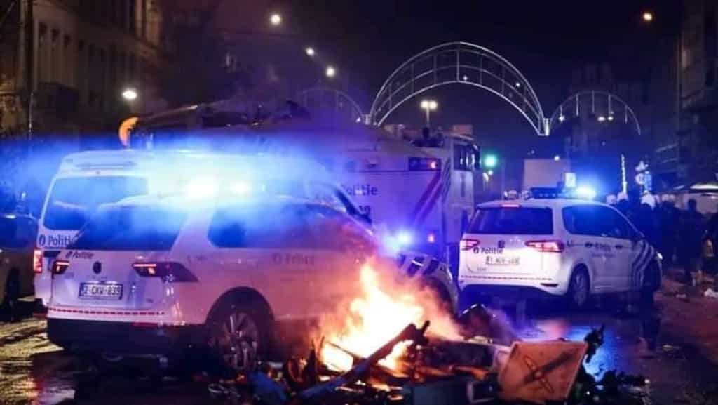 WATCH: Riots in Belgium after Morocco’s FIFA World Cup semifinal defeat against France