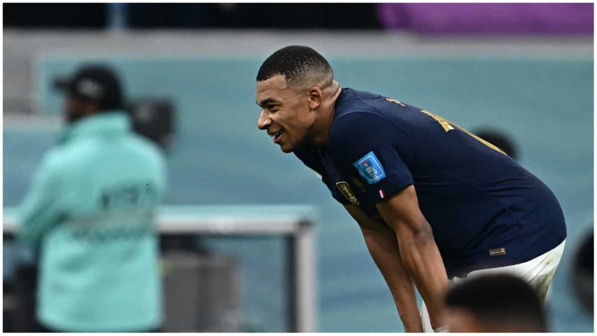 WATCH: Kylian Mbappe wins hearts, checks on fan after hitting him on the face ahead of SF tie WATCH: Kylian Mbappe wins hearts, checks on fan after hitting him on the face ahead of SF tie