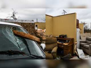 USA battered by 36 tornadoes; at least two reported dead