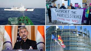 Top 10 world news: Russia's installation of intercontinental missile, British nurses strike for  pay, & more