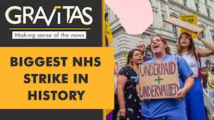 Gravitas: 100,000 NHS Nurses strike in UK over salaries