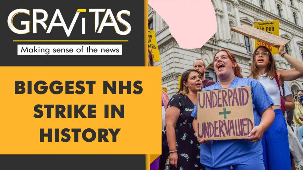 Gravitas: 100,000 NHS Nurses strike in UK over salaries