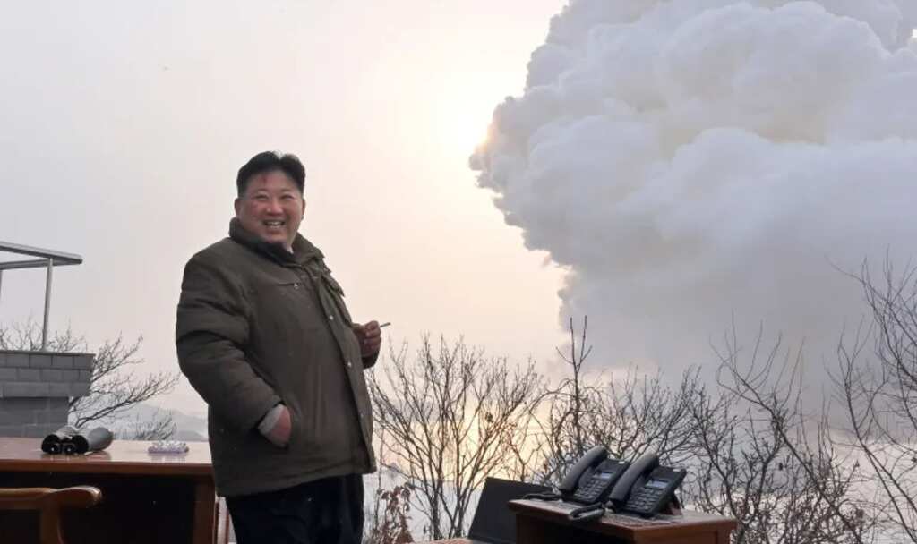 North Korea tests 'high-thrust solid-fuel motor'