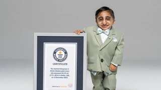Guinness World Record: Make way for the world's shortest man! See pics