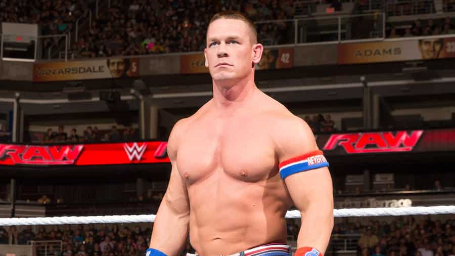 John Cena  Appears to be Emotional on the Eve of HIs 20th Anniversary.