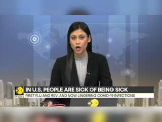 US: People are sick of being sick; 'triple-demic' of flu, RSV and Covid-19