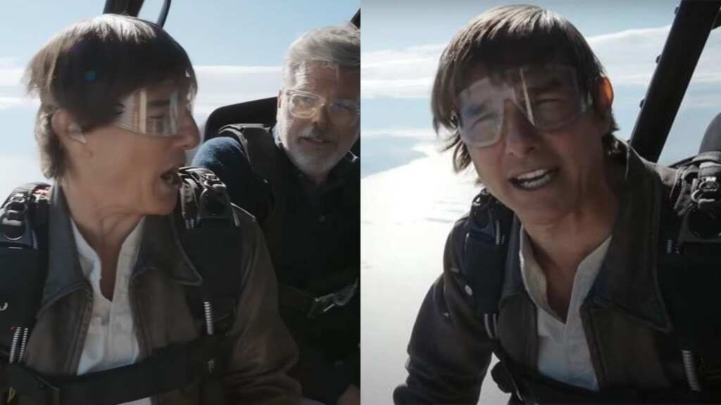 Tom Cruise jumps off a plane while filming 'Mission: Impossible – Dead Reckoning' | Video