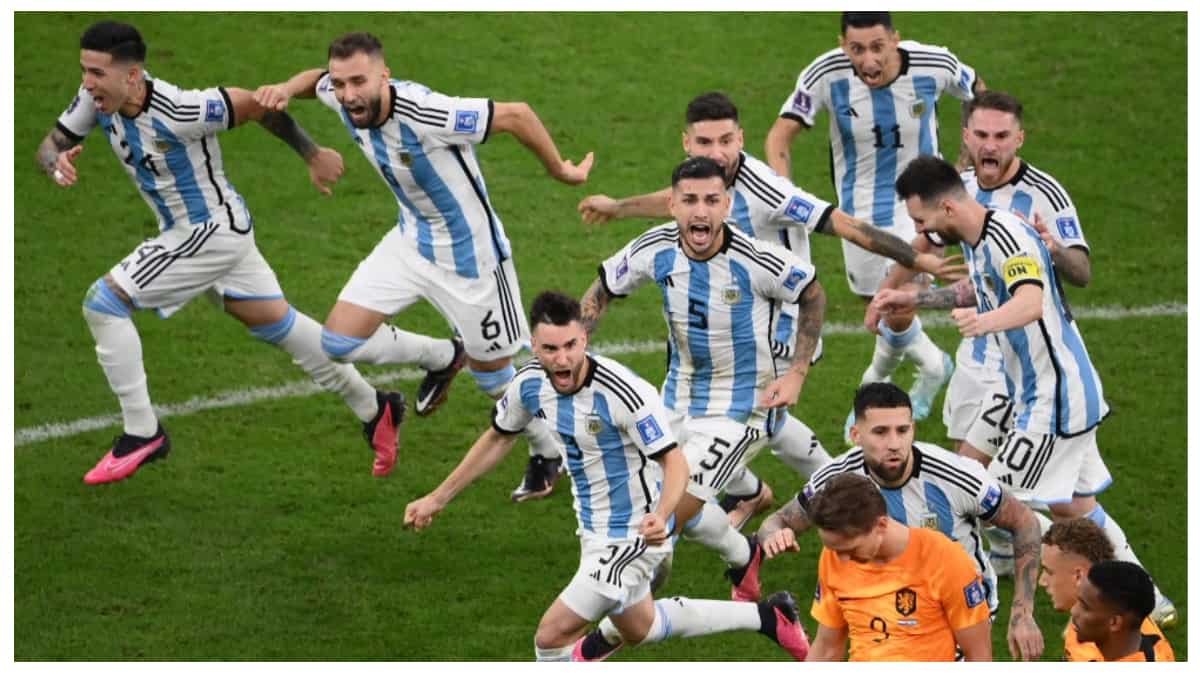 3) Heated quarterfinal contest between Argentina and Netherlands