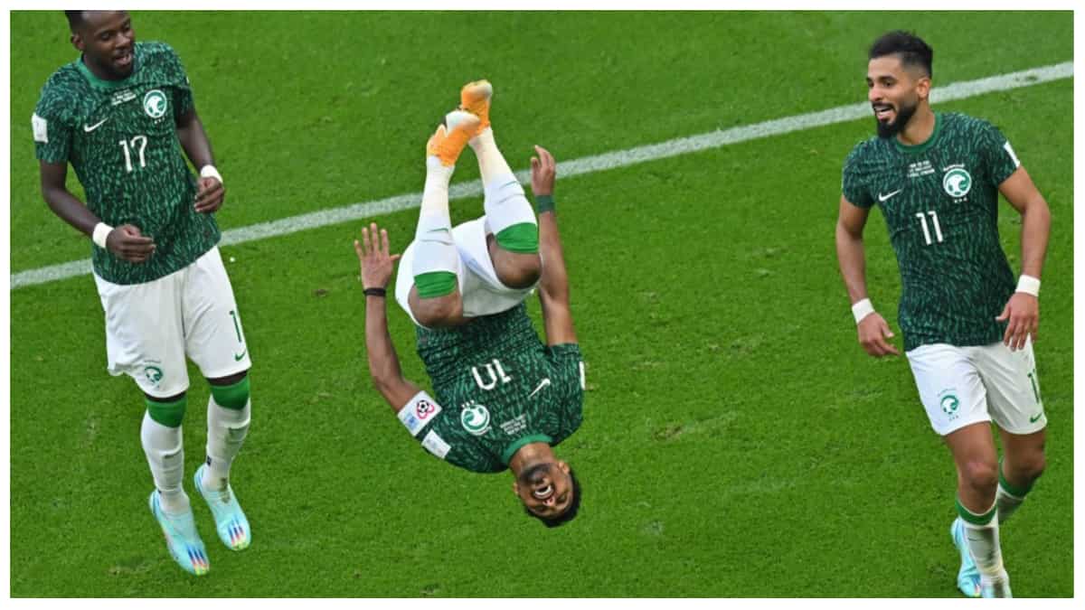 4) Salem al-Dawsari's curve that shocked Lionel Messi and everyone