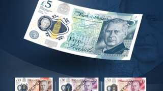 Bank of England unveils new banknotes bearing image of King Charles III