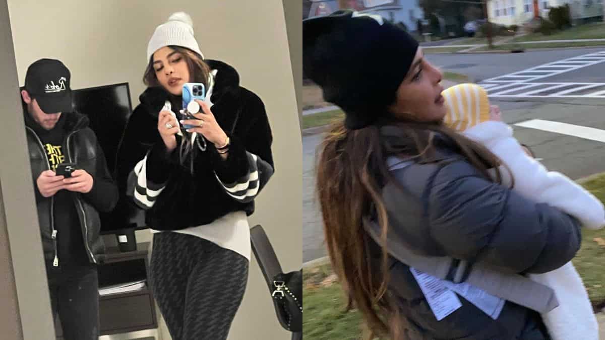 Priyanka Chopra spends 'perfect winter days' with daughter Malti and husband Nick Jonas, see pics Priyanka Chopra spends 'perfect winter days' with daughter Malti and husband Nick Jonas, see pics