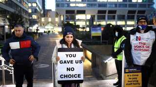 UK nurses begin second day of strikes as Sunak warns of months of industrial action
