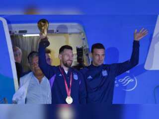 #CHAMPIONS Argentina given grand welcome in Buenos Aires