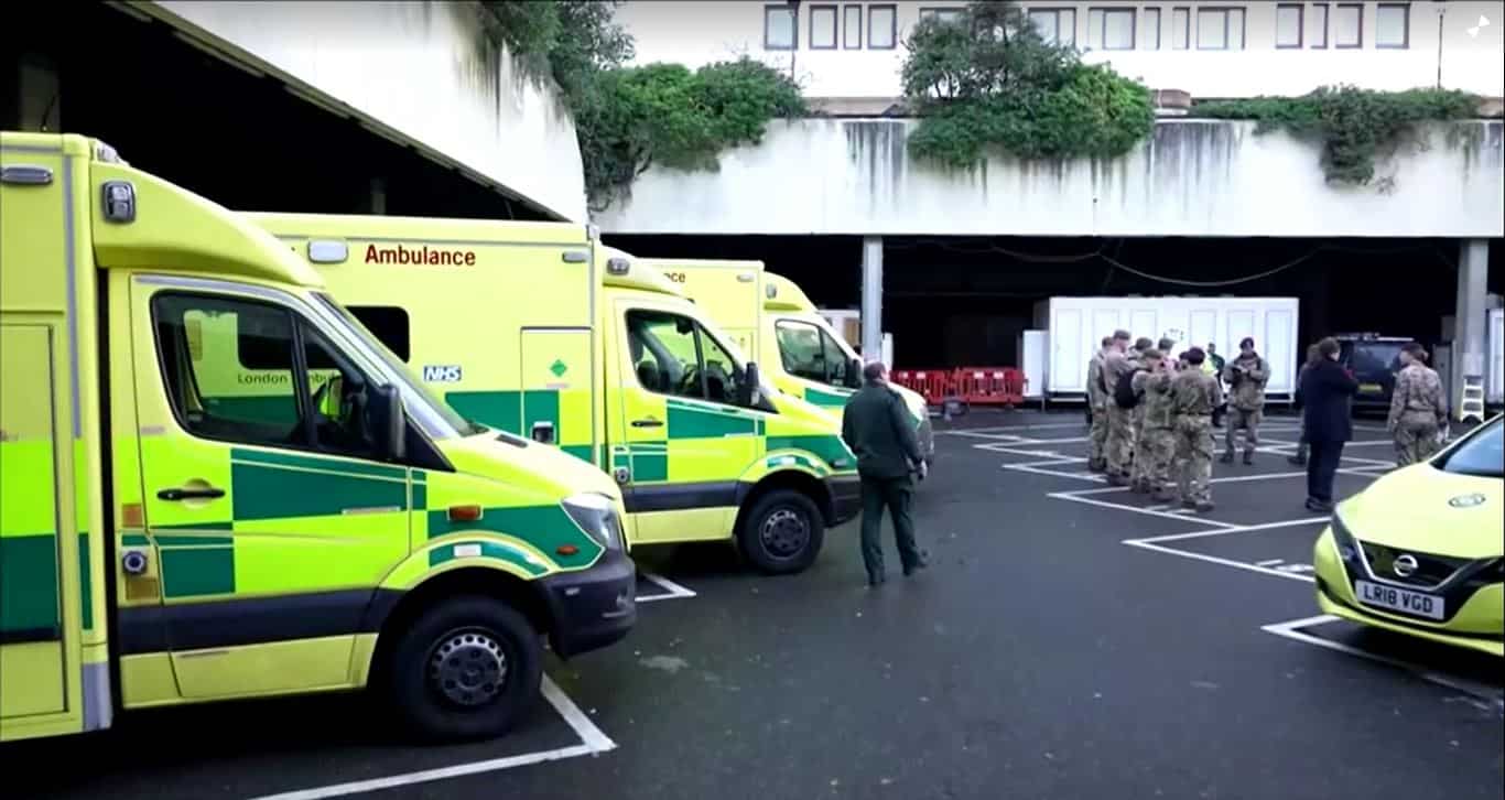 Ambulance workers' strike