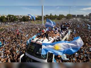 Argentina forced to abandon World Cup victory parade