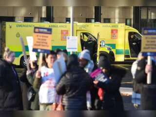 UK strikes troubles: Ambulance workers on strike; UK's health system pushed to brink