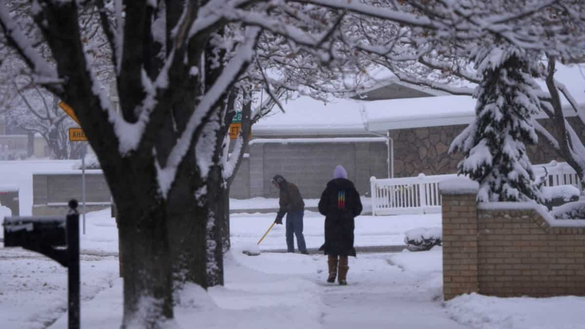 Us Canada Experience Freezing Temperatures Forecast Service Warns It