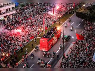 Morocco's World Cup heroes arrive home to a grand welcome