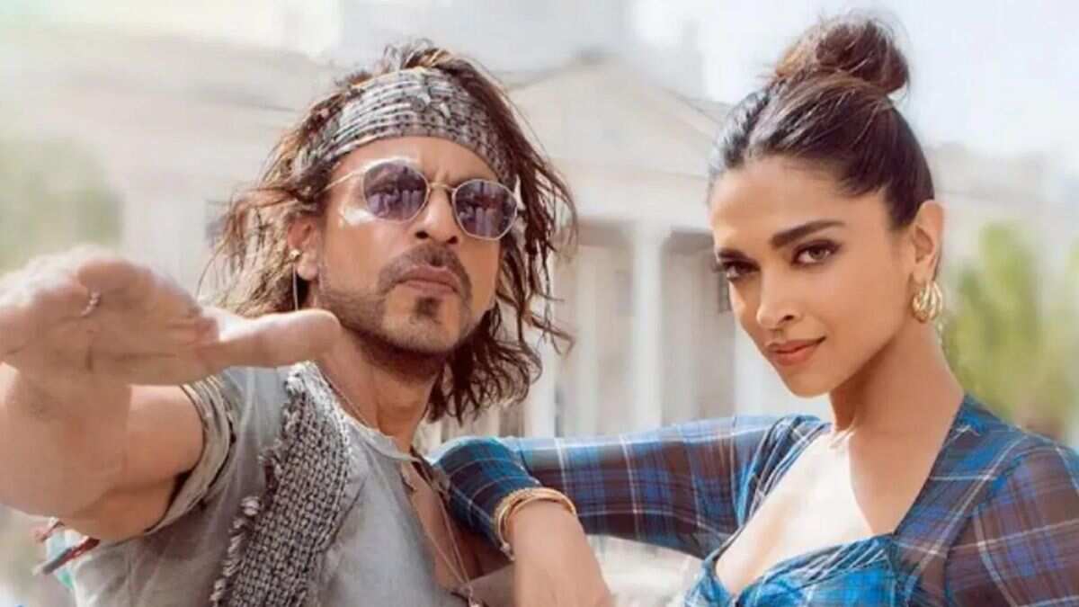 'Jhoome Jo Pathaan' song release! Shah Rukh Khan, Deepika Padukone's chemistry makes fans go gaga