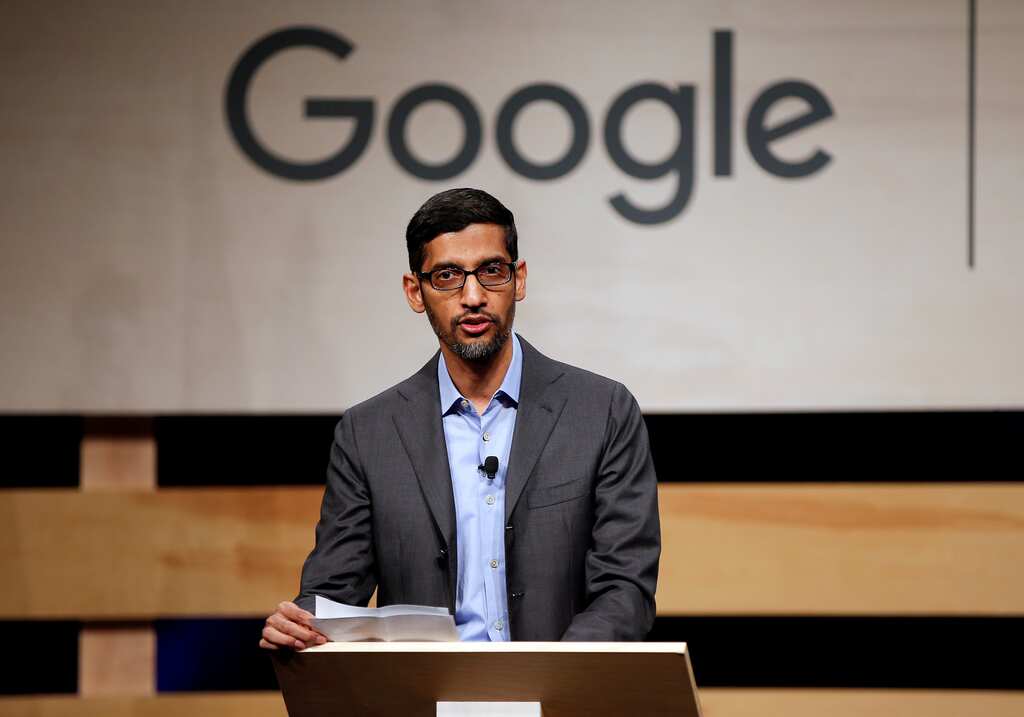 New equity award for Google's CEO Sundar Pichai that ties more of his pay to performance