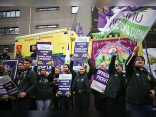 UK's health system pushed to the brink as ambulance workers went on strike