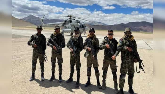 Garud commandos deployed at LAC with cutting-edge weapons