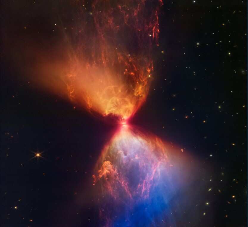 A star takes first breaths