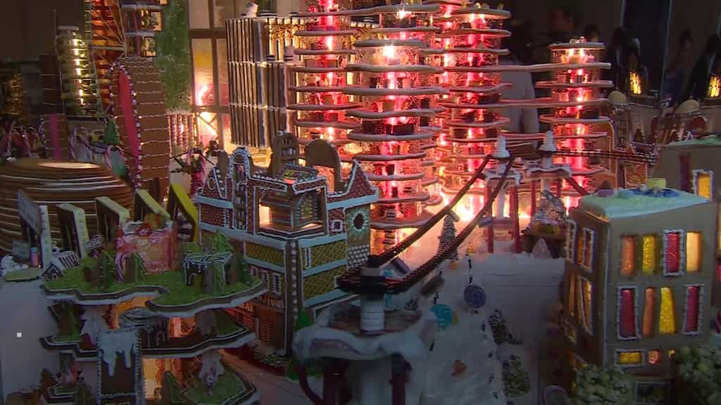 Polish cities recreated in gingerbread for Christmas