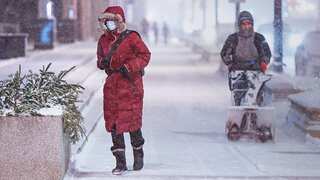 Winter storm in US and Canada: Plunging temperatures cause frostbite within five minutes of exposure