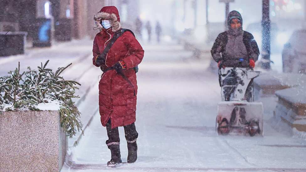 Winter storm in US and Canada: Plunging temperatures cause frostbite within five minutes of exposure