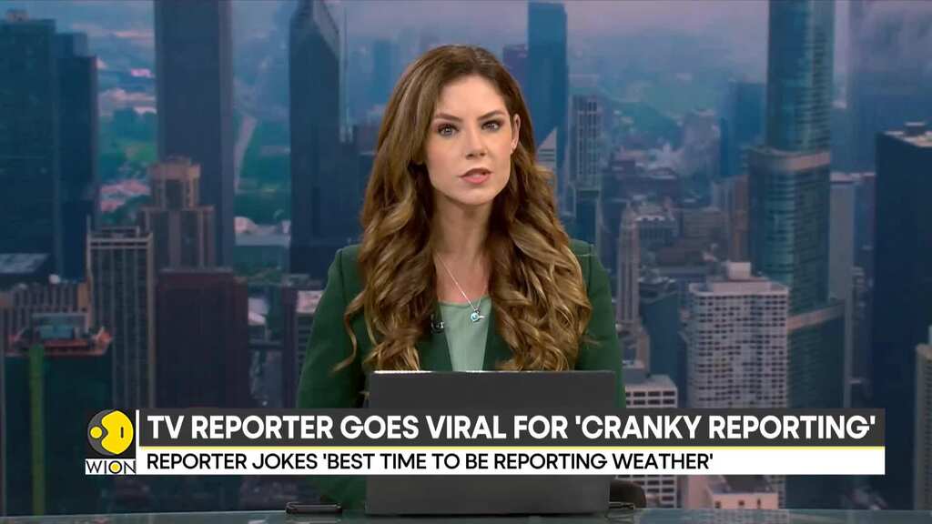US: Iowa sports reporter goes viral for 'cranky reporting' after being made to read weather report
