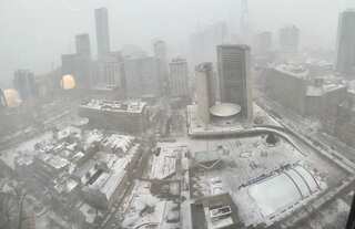 WATCH| Boiling water turns to snow mid-air as temperature plunges in US after bomb cyclone
