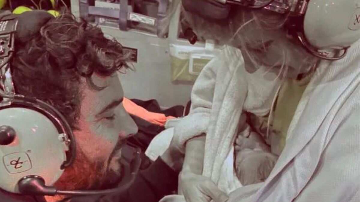 'I felt super safe': British woman reacts after giving birth in helicopter 'I felt super safe': British woman reacts after giving birth in helicopter