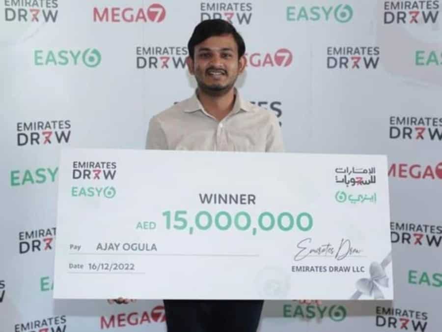 Dubai-based Indian driver hits $4 million jackpot in lottery draw