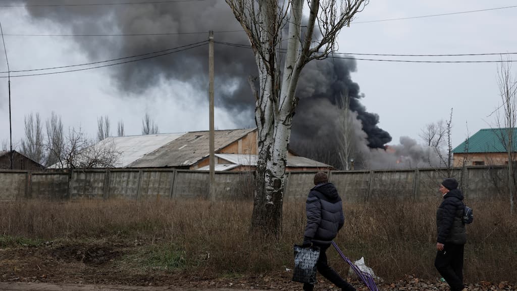 Missile hits reported from across Ukraine on Christmas Day even as Putin says he is open to talks
