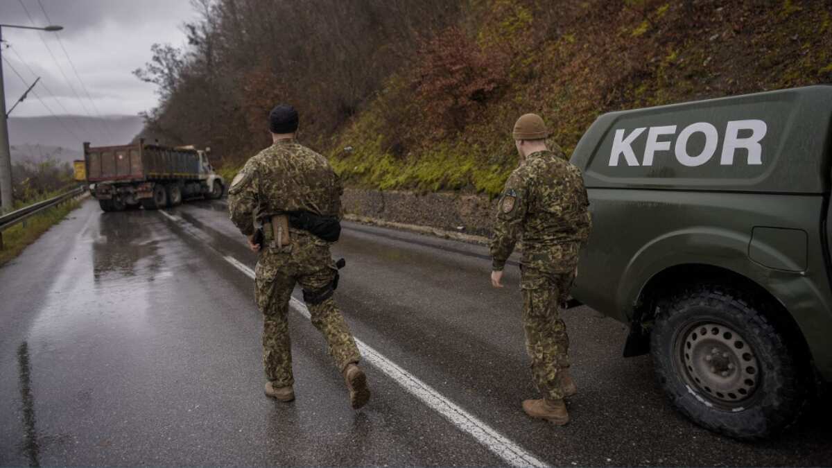 Amid fresh tensions, shots fired near NATO patrol in Kosovo