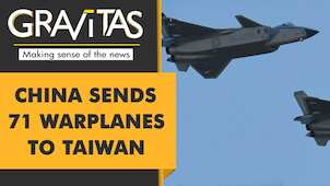 Gravitas: Biggest Chinese incursion in Taiwan