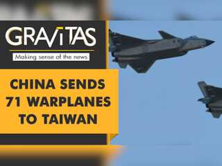Gravitas: Biggest Chinese incursion in Taiwan