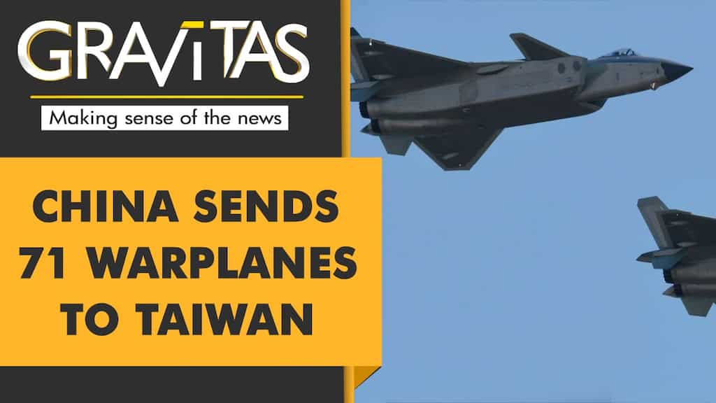 Gravitas: Biggest Chinese incursion in Taiwan