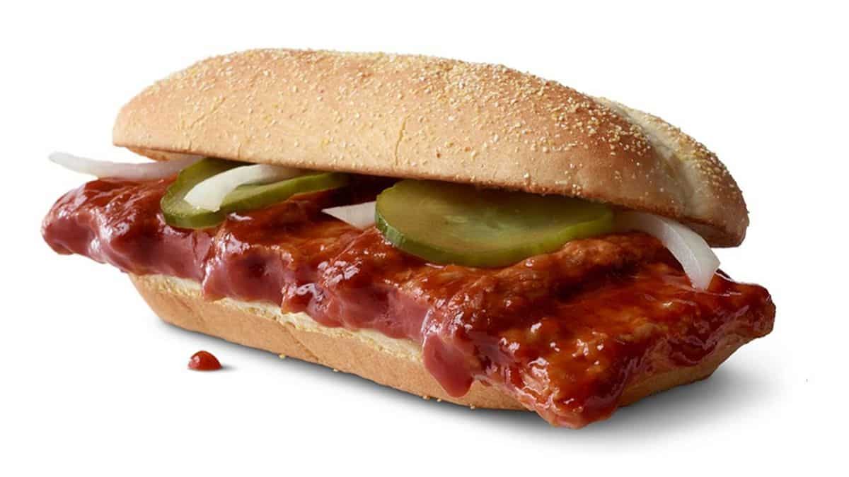 McDonald’s McRib