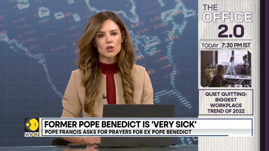 Pope Francis asks for prayers for former Pope Benedict