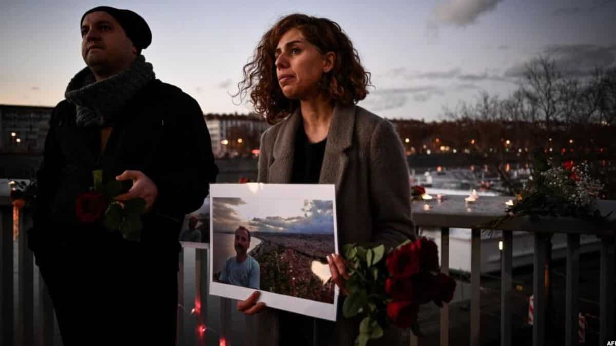 Iranian man kills himself in France to draw attention to crackdown on protests back home