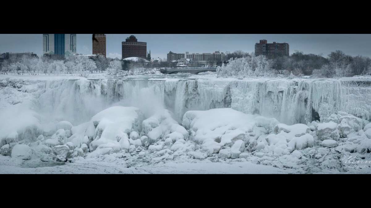 'Looking towards the American side'