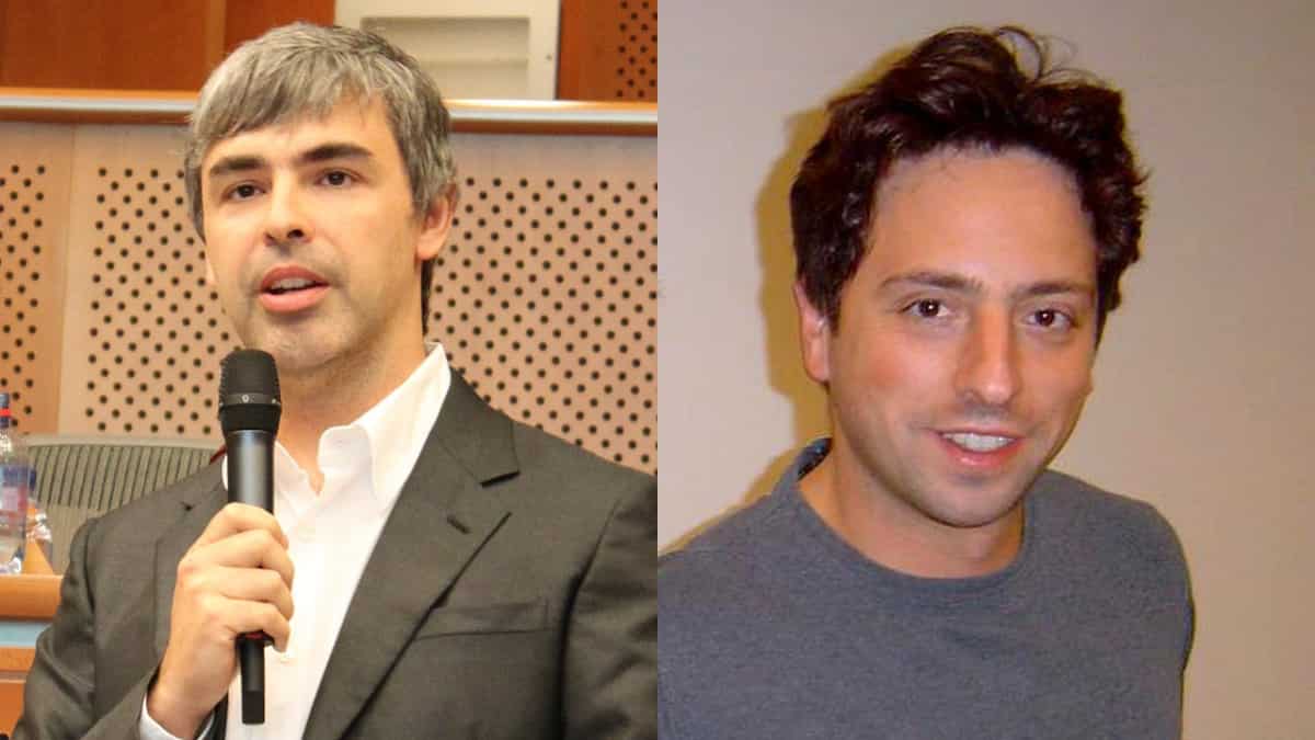 Larry Page and Sergey Brin