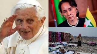 Top 10 world news: Former Pope Benedict XVI passes away, multiple blasts rock Kyiv on New Year's Eve, & more