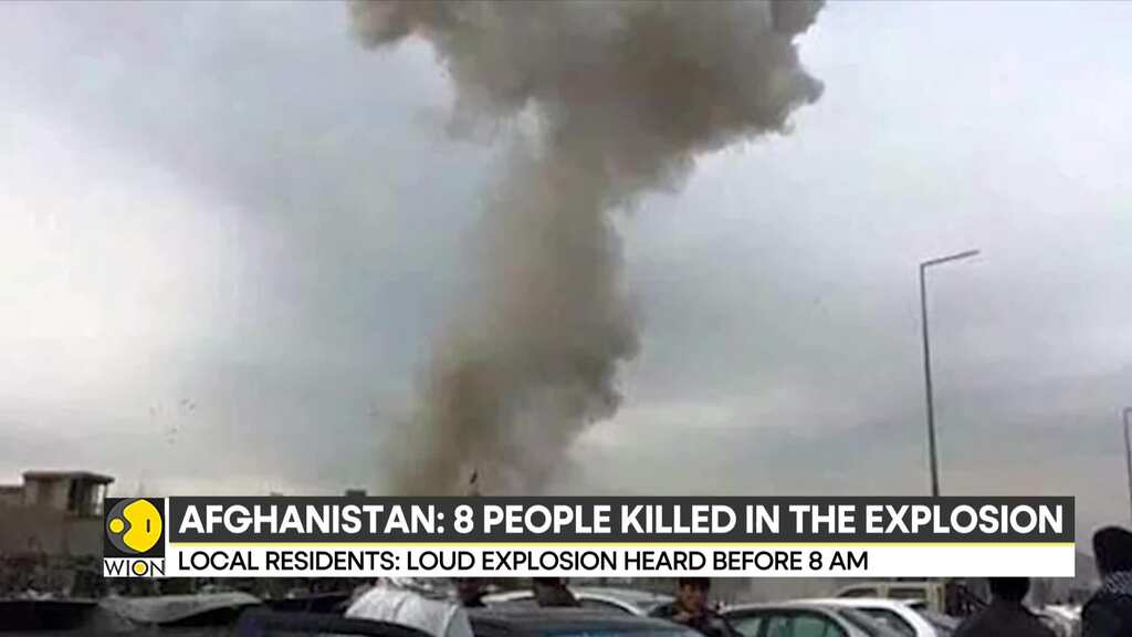 Afghanistan: 8 killed in explosion outside military airport in Kabul