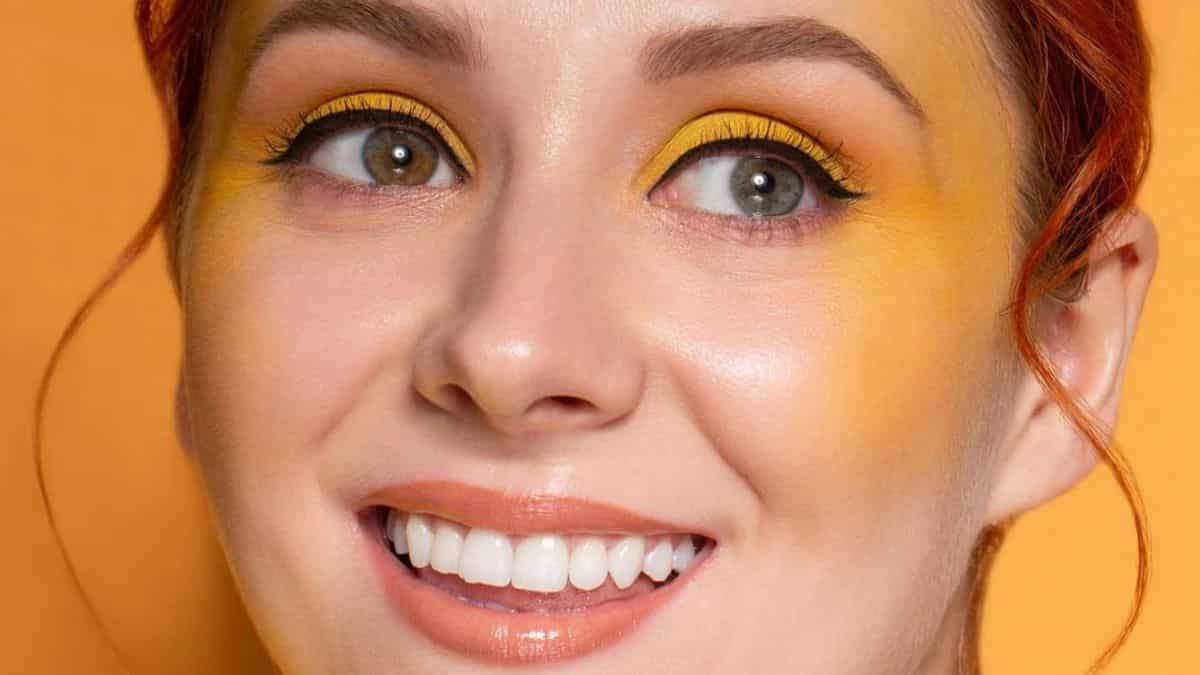 Forget pink blush, Gen-Z is obsessed with orange, blue, yellow and even white blushers